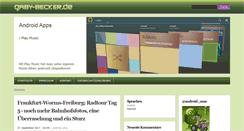 Desktop Screenshot of gaby-becker.de