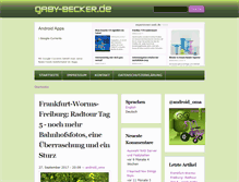 Tablet Screenshot of gaby-becker.de